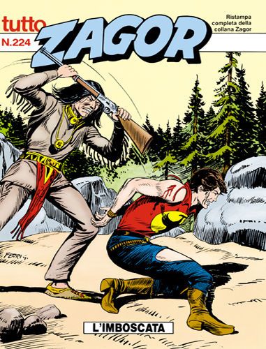 TUTTO ZAGOR # 224-L'imboscata-Aug 1997-Ed.Bonelli