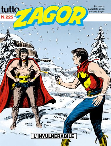 TUTTO ZAGOR # 225-L'invulnerablle-Sep 1997-Ed.Bonelli