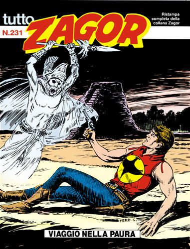 TUTTO ZAGOR # 231-Viaggio nella paura-Dec 1997-Ed.Bonelli
