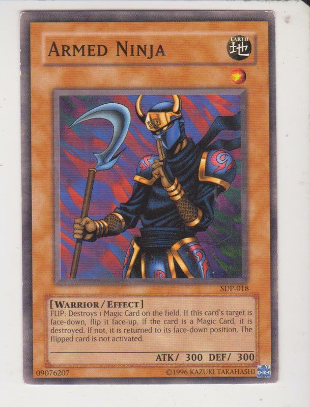 Carta YUGIOH-Armed Ninja-SDP-018-EN-Good-Common