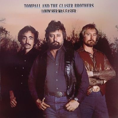 33 rpm-Tompall And The Glaser Brothers ‎– Lovin' Her Was Easier-US-Folk, World, & Country-1981-VG/VG
