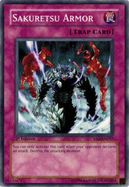 Carta YUGIOH-Armatura Sakuretsu-YSDS-ITA-Good-Common 1.Ed