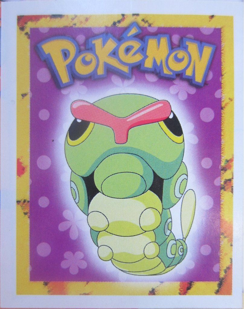 Figurina - Pokemon Merlin - Pokèmon - Caterpie (10/240) -   Nuova