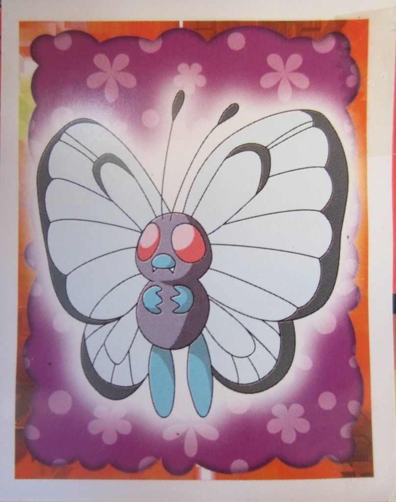 Figurina - Pokemon Merlin - Pokèmon - Butterfree (12/240) -   Nuova
