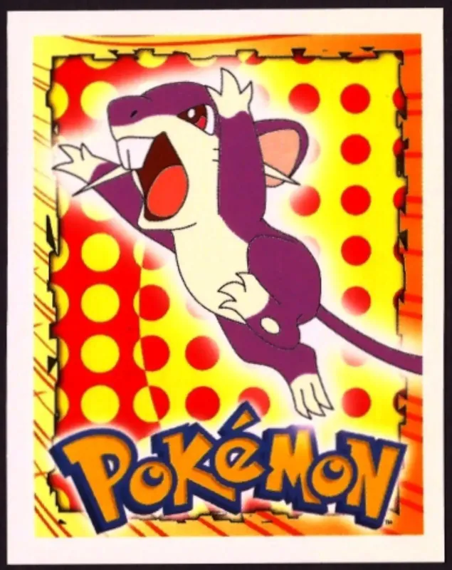 Figurina - Pokemon Merlin - Pokèmon - Rattata (19/240) -   Nuova
