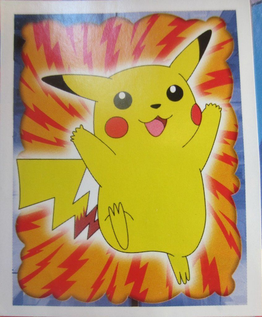 Figurina - Pokemon Merlin - Pokèmon - Pikachu (25/240) -   Nuova