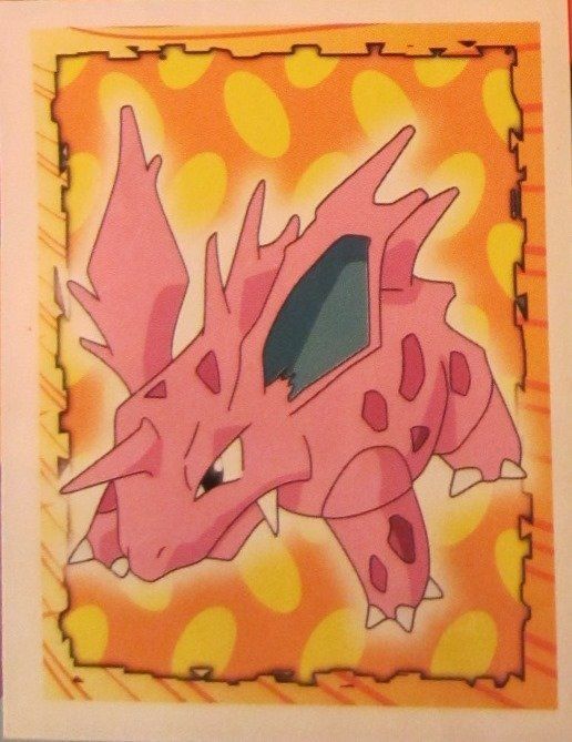 Figurina - Pokemon Merlin - Pokèmon - Nidorino (33/240) -   Nuova