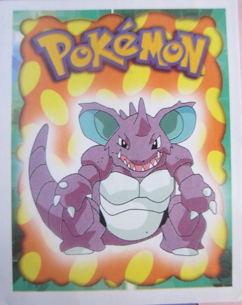 Figurina - Pokemon Merlin - Pokèmon - Nidoking (34/240) -   Nuova