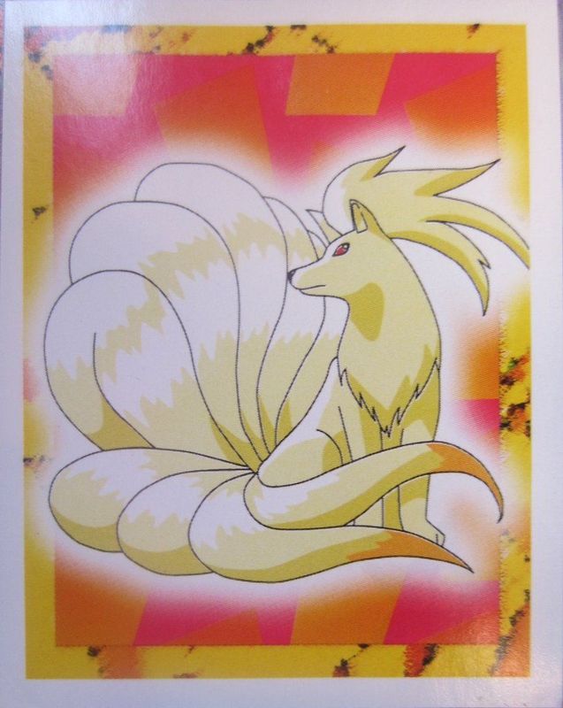 Figurina - Pokemon Merlin - Pokèmon - Ninetales (38/240) -   Nuova