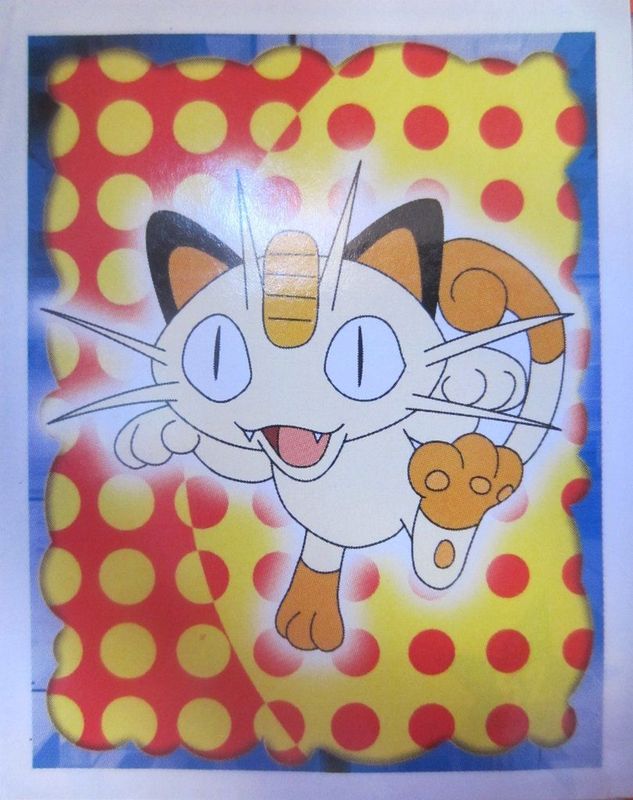 Figurina - Pokemon Merlin - Pokèmon - Meowth (52/240) -   Nuova