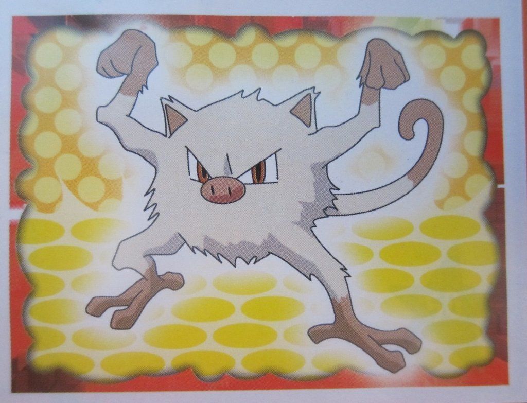 Figurina - Pokemon Merlin - Pokèmon - Mankey (56/240) -   Nuova