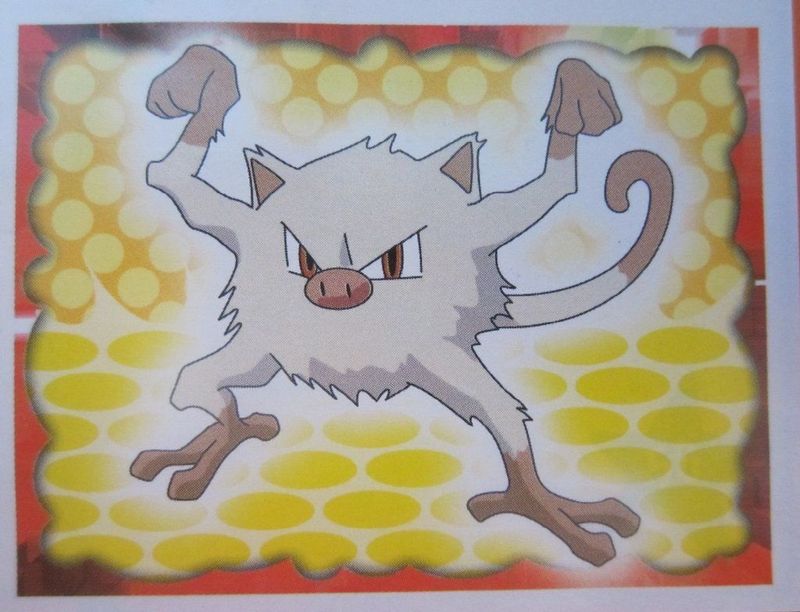 Figurina - Pokemon Merlin - Pokèmon - Mankey (56/240) -   Nuova