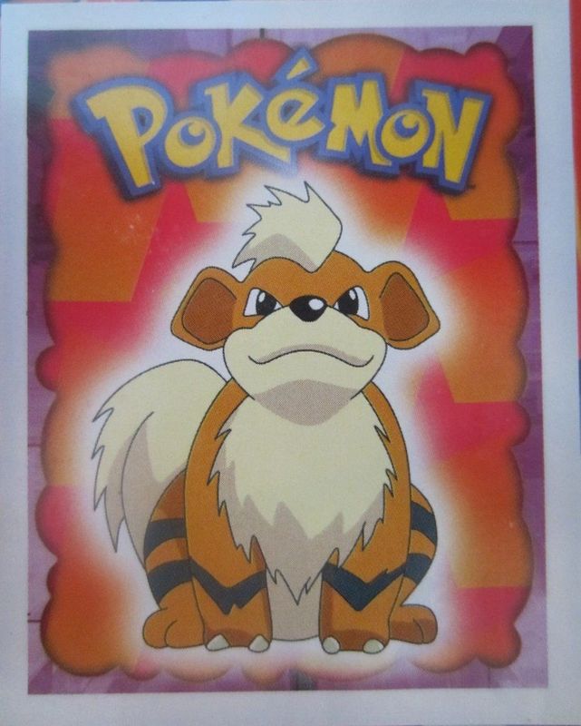 Figurina - Pokemon Merlin - Pokèmon - Growlithe (58/240) -   Nuova