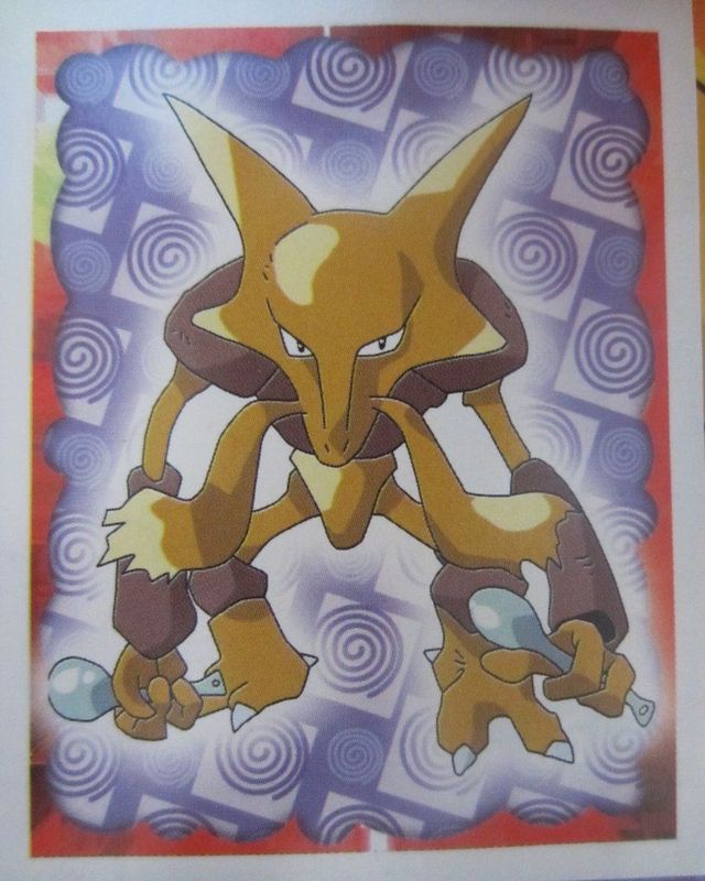 Figurina - Pokemon Merlin - Pokèmon - Alakazam (65/240) -   Nuova