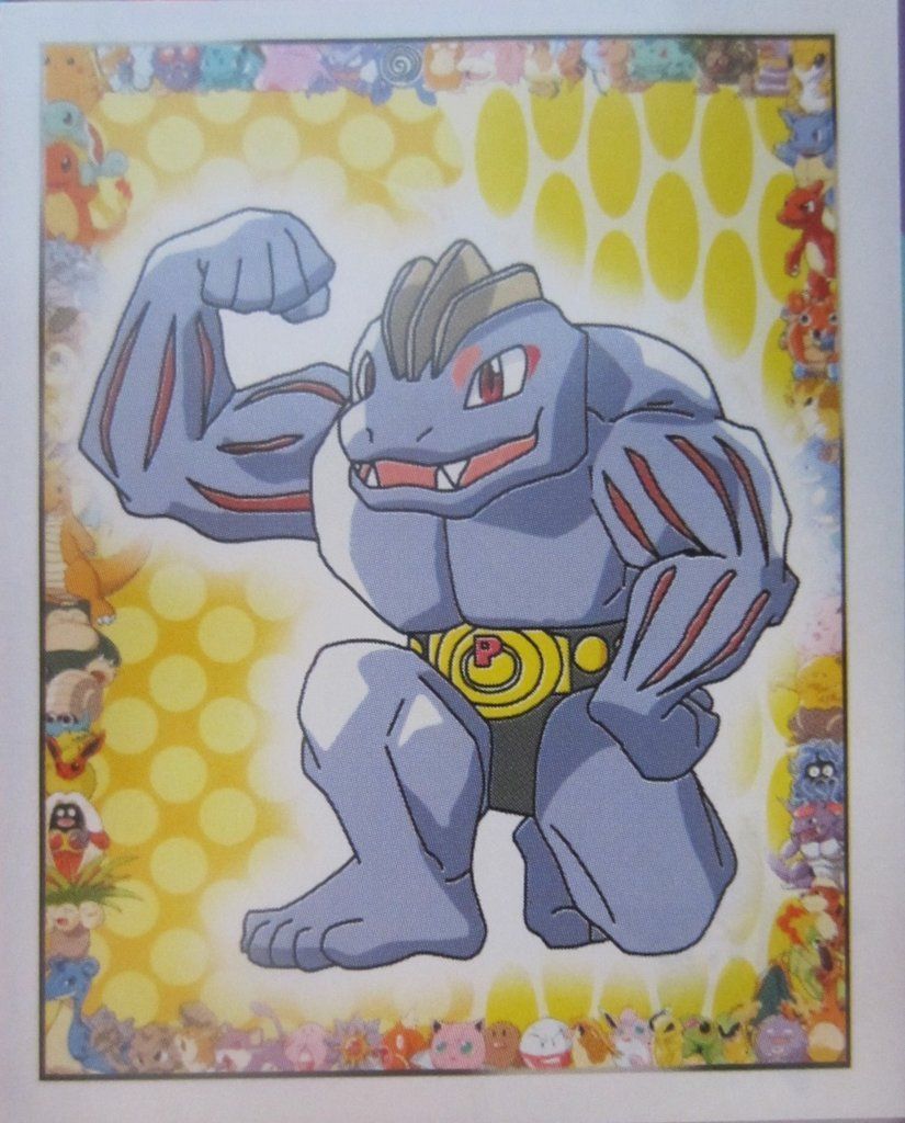 Figurina - Pokemon Merlin - Pokèmon - Machoke (67/240) -   Nuova