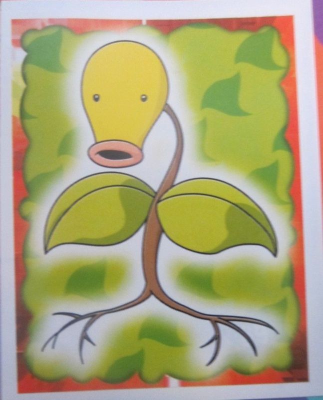 Figurina - Pokemon Merlin - Pokèmon - Bellsprout (69/240) -   Nuova