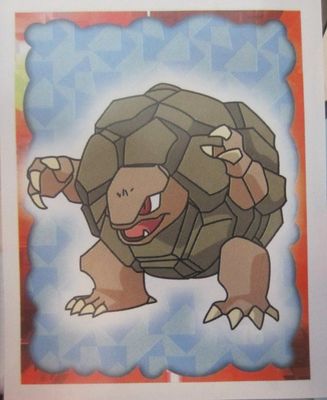 Figurina - Pokemon Merlin - Pokèmon - Golem (76/240) -   Nuova