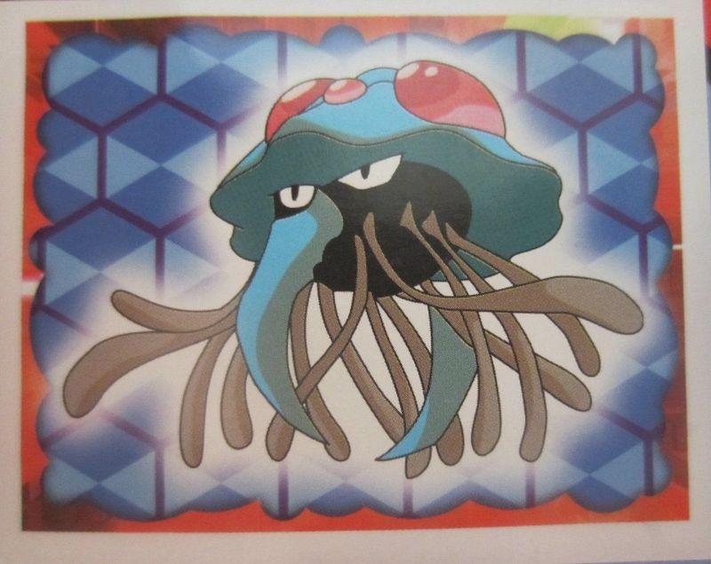 Figurina - Pokemon Merlin - Pokèmon - Tentacruel (73/240) -   Nuova