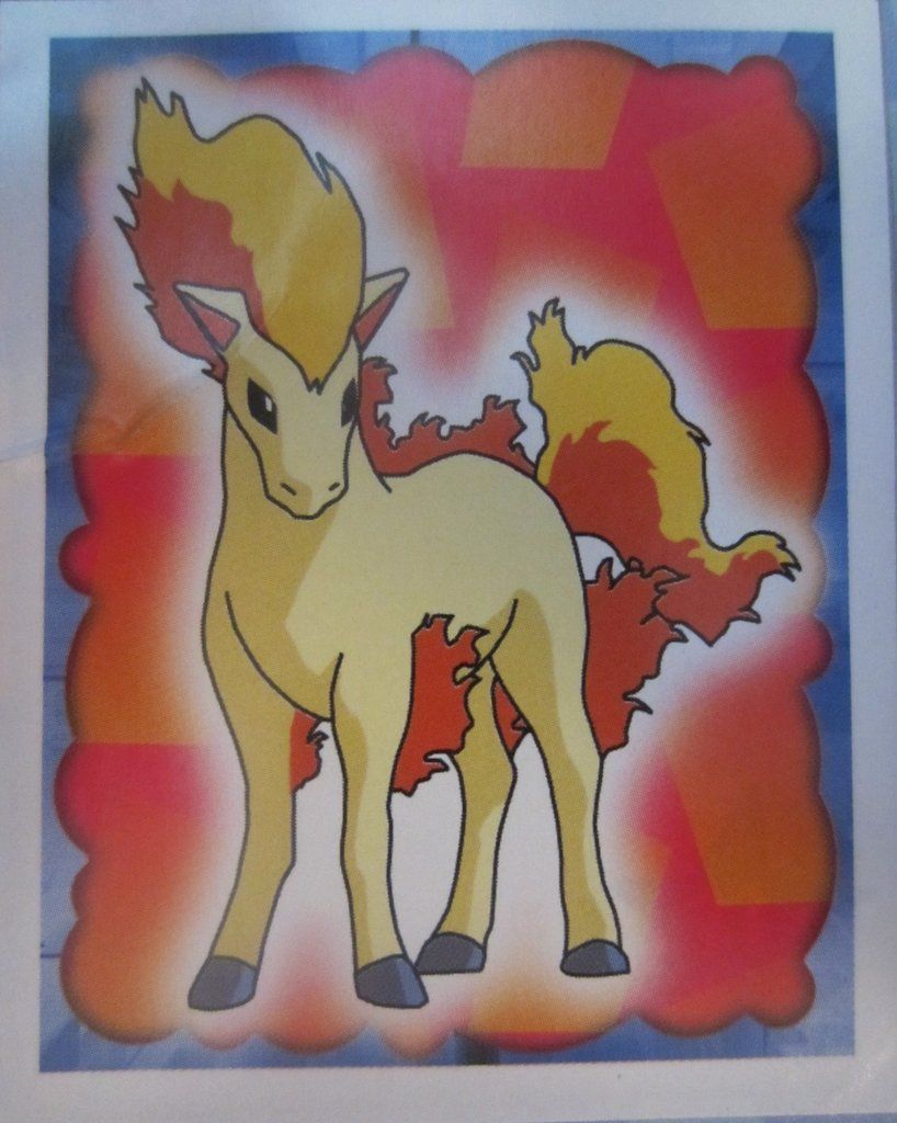 Figurina - Pokemon Merlin - Pokèmon - Ponyta (77/240) -   Nuova