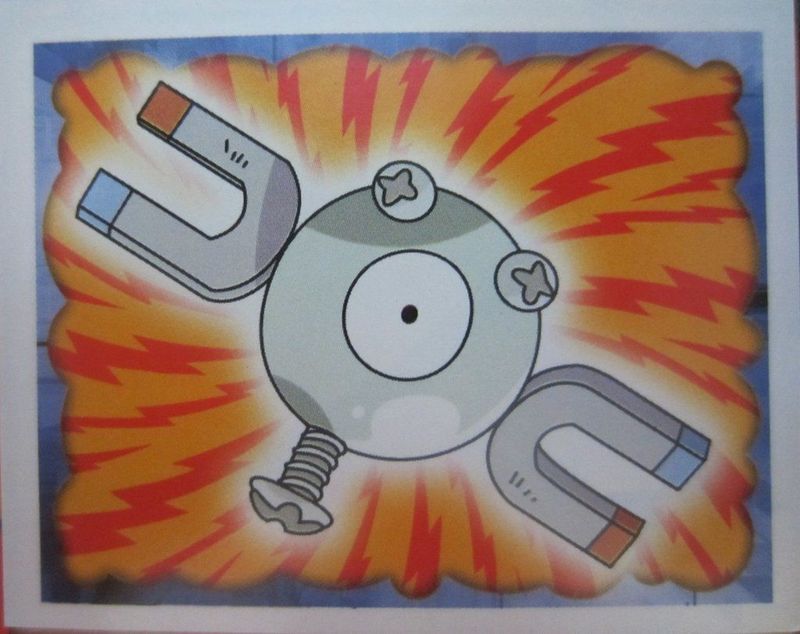 Figurina - Pokemon Merlin - Pokèmon - Magnemite (81/240) -   Nuova