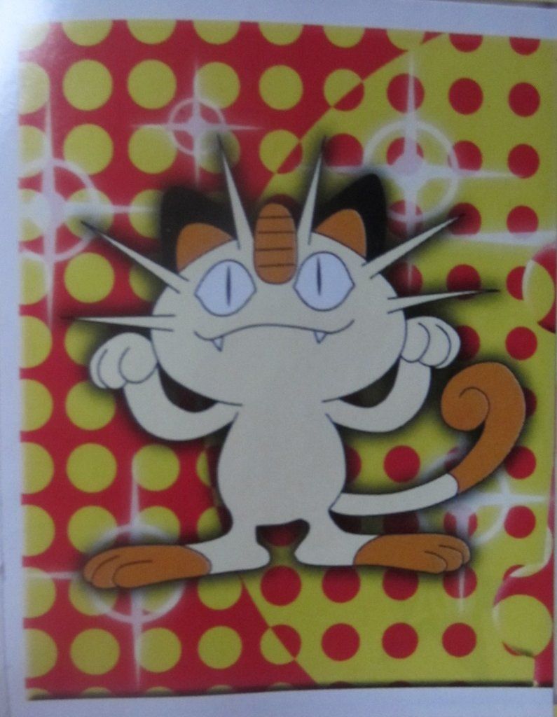 Figurina - Pokemon Merlin - Pokèmon - Meowth (206/240) -   Nuova