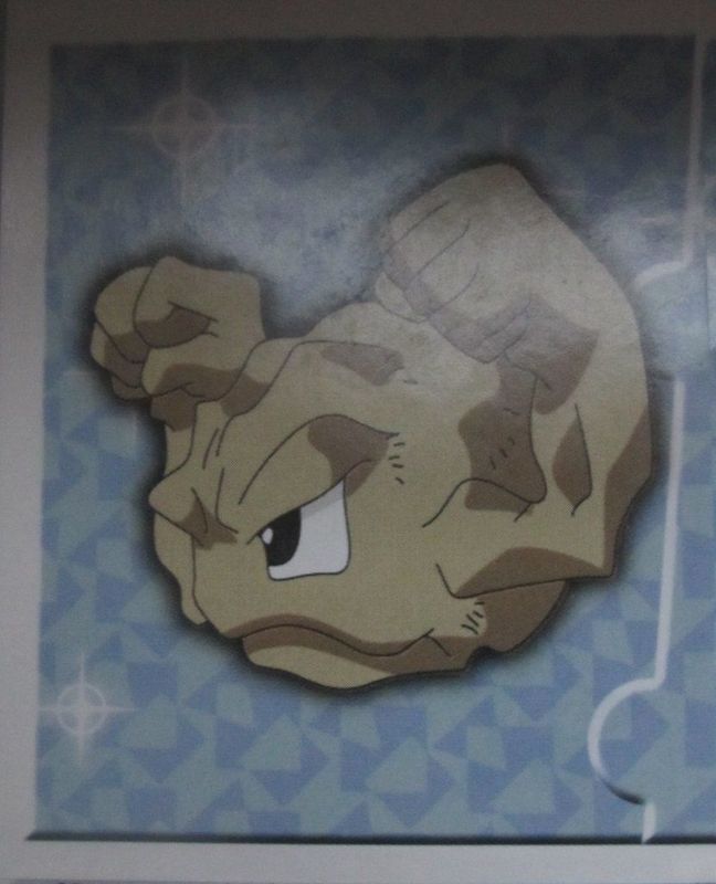 Figurina - Pokemon Merlin - Pokèmon - Geodude (222/240) -   Nuova