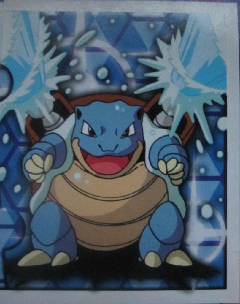 Figurina - Pokemon Merlin - Pokèmon - Blastoise (231/240) -   Nuova