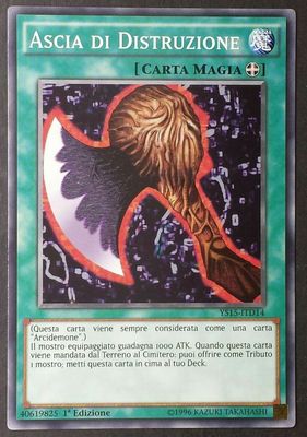 Carta YUGIOH-Axe of Despair-SYE-035-EN-Poor-Common 1.Ed