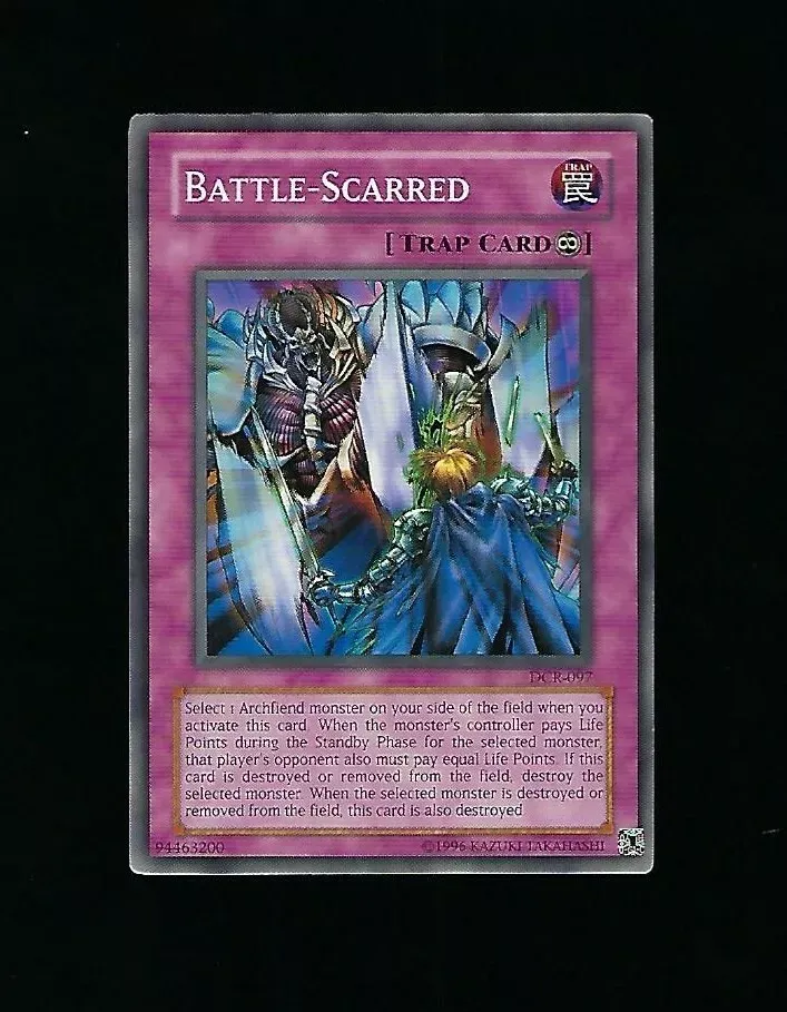 Carta YUGIOH-Battle-Scarred-DCR-097-EN-Good-Common