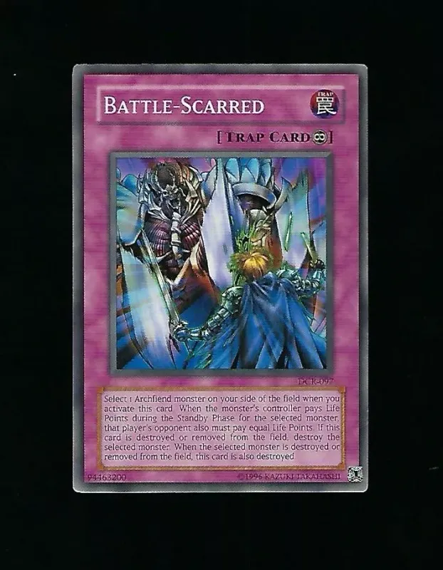 Carta YUGIOH-Battle-Scarred-DCR-097-EN-Good-Common