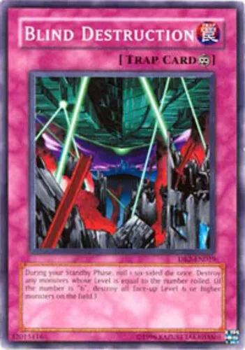 Carta YUGIOH-Blind Destruction-DB2-EN019-EN-Good-Common