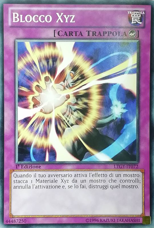 Carta YUGIOH-Blocco Xyz-LTGY-IT072-ITA-EX-Common 1.Ed