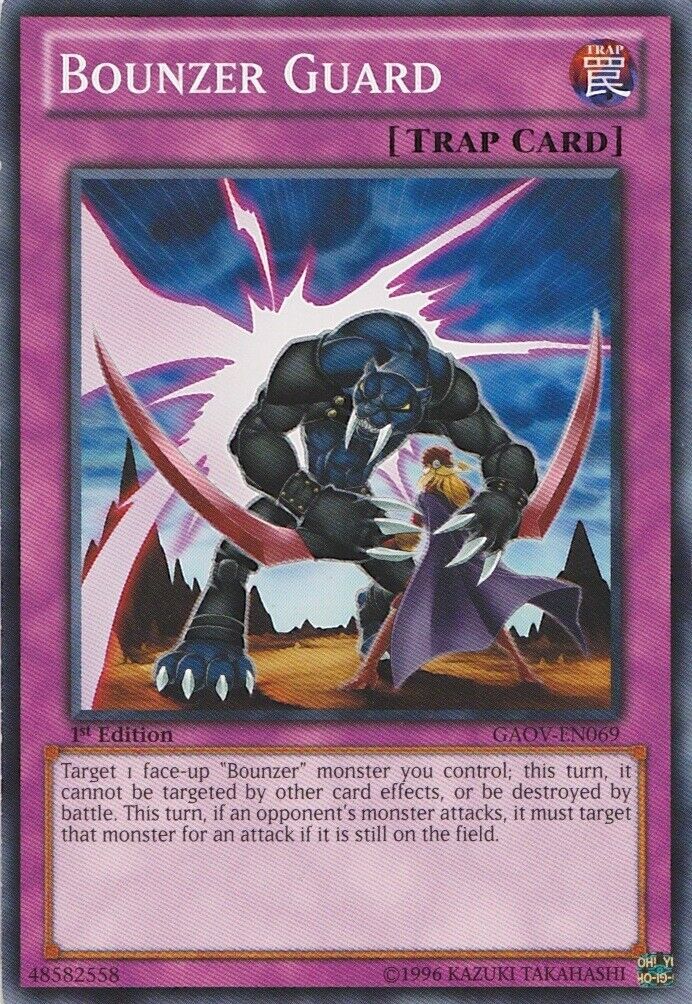 Carta YUGIOH-Bounzer Guard-GAOV-EN069-EN-Good-Common
