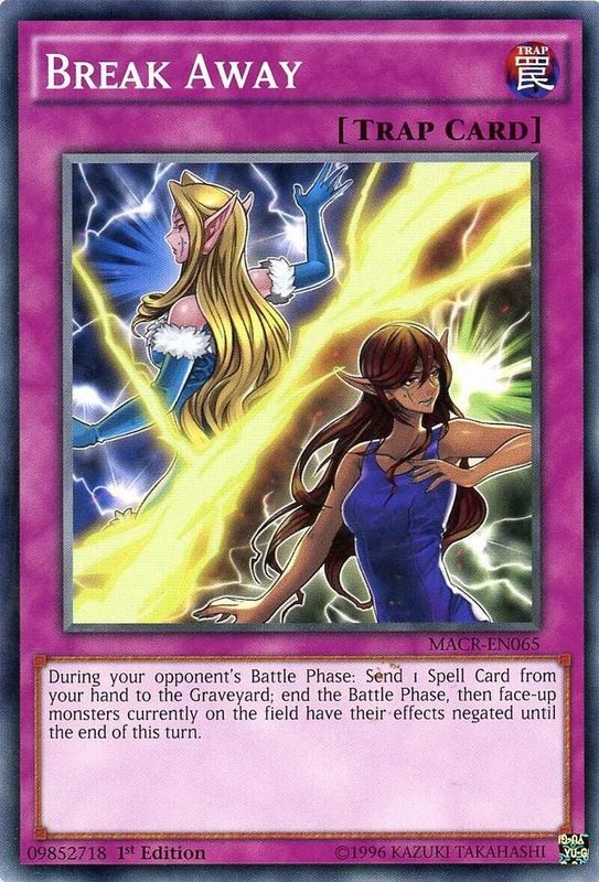 Carta YUGIOH-Break Away-MACR-EN065-EN-EX-Common 1.Ed