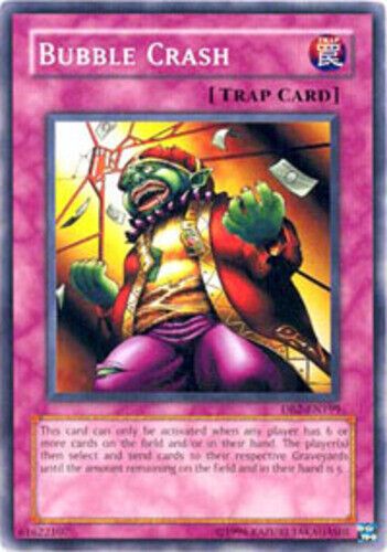 Carta YUGIOH-Bubble Crash-DB2-EN199-EN-Good-