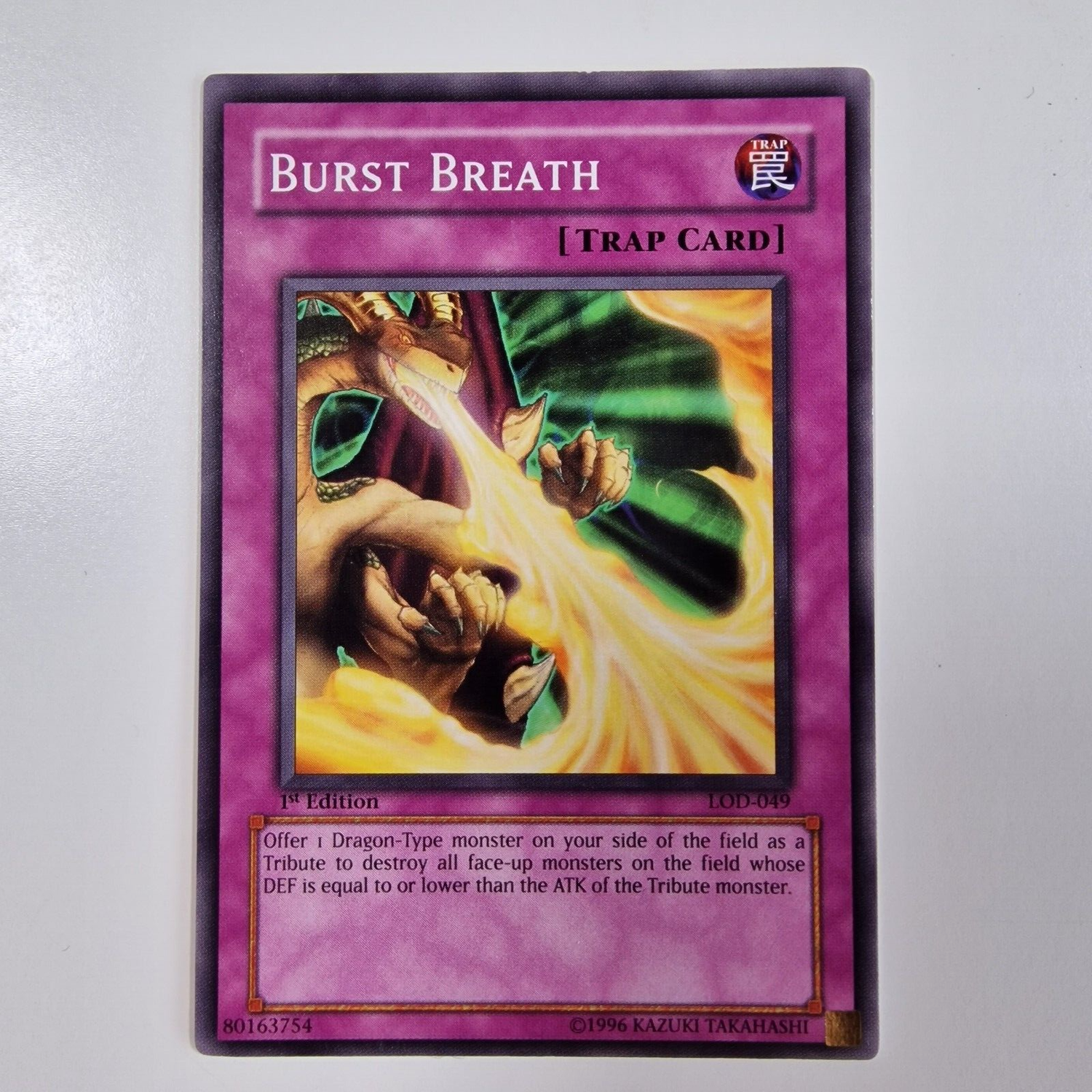 Carta YUGIOH-Burst Breath-LOD-049-EN-Good-