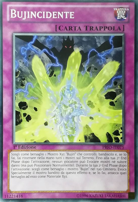 Carta YUGIOH-Bujincidente-MP15-IT043-ITA-Good- 1.Ed