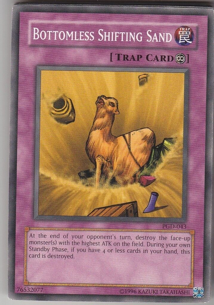 Carta YUGIOH-Bottomless Shifting Sand-PGD-043-EN-Poor-