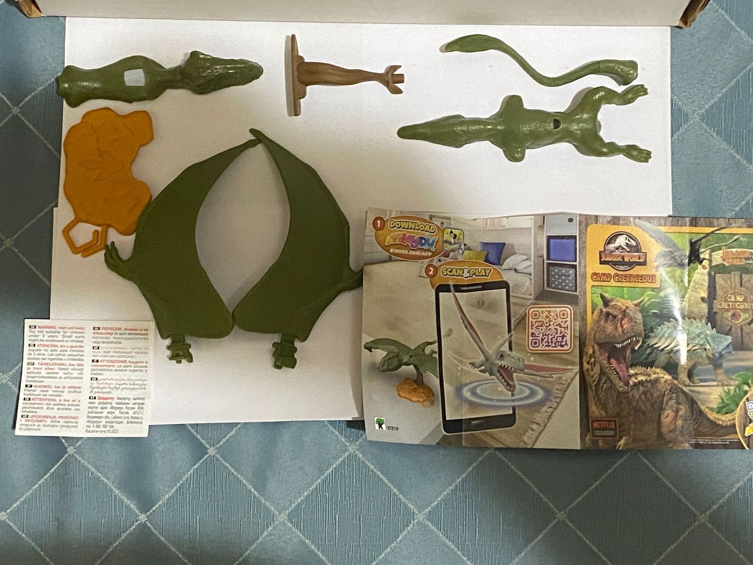 Kinder Gran sorpresa Pasqua 2024 Jurassic World  (VTE16) + BPZ