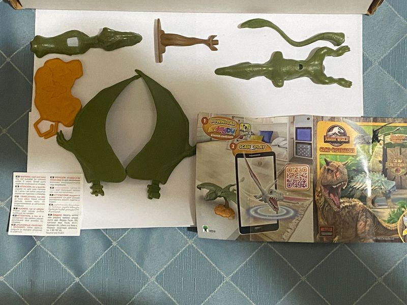 Kinder Gran sorpresa Pasqua 2024 Jurassic World  (VTE16) + BPZ
