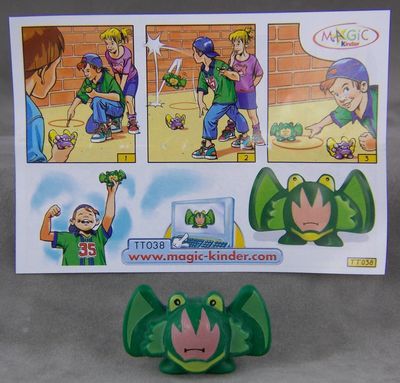 Kinder sorpresa MPG TT038 - Poticelli Pazzi Verde No BPZ