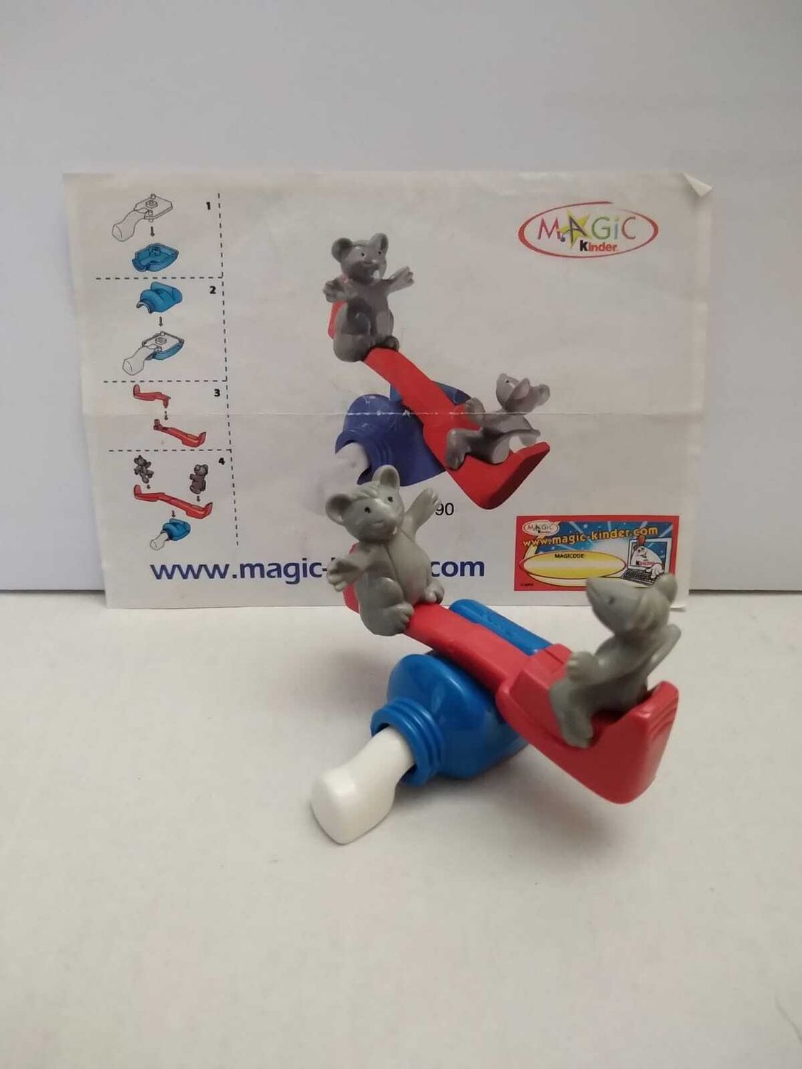 Kinder sorpresa MPG C-90 - TOPI PER BAMBINI - Topi su spazzolino no BPZ