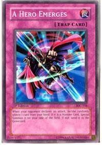 Carta YUGIOH-A Hero Emerges (V.1)-IOC-104-EN-EX-Common