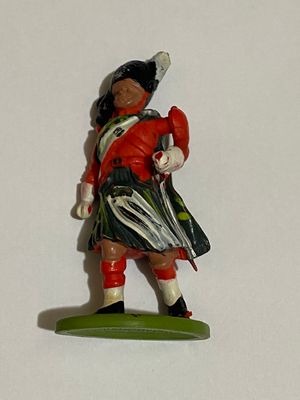 Soldatino Vintage guardia scozzese anni 70 BRITAINS LTD Made in hong Kong