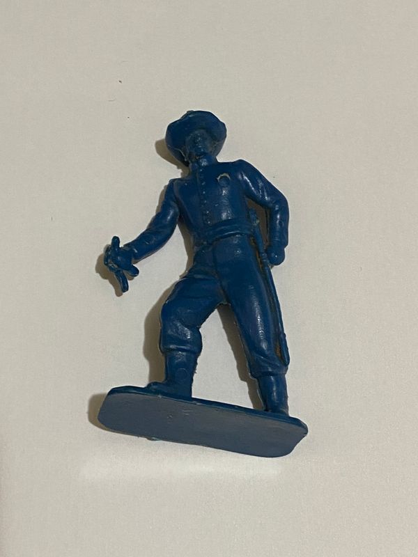 Soldatino Vintage Canè  Soldato Nordista anni 70 comandante