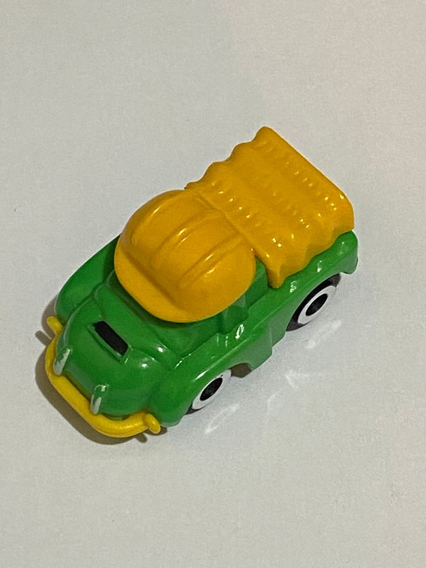 kinder sorpresa K99  N°106  - Auto animate colore verde+giallo no BPZ