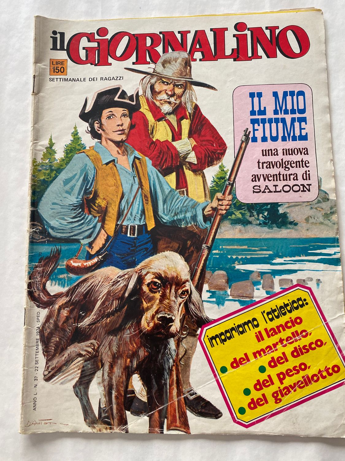 Il Giornalino anno L N.37 anno 1974