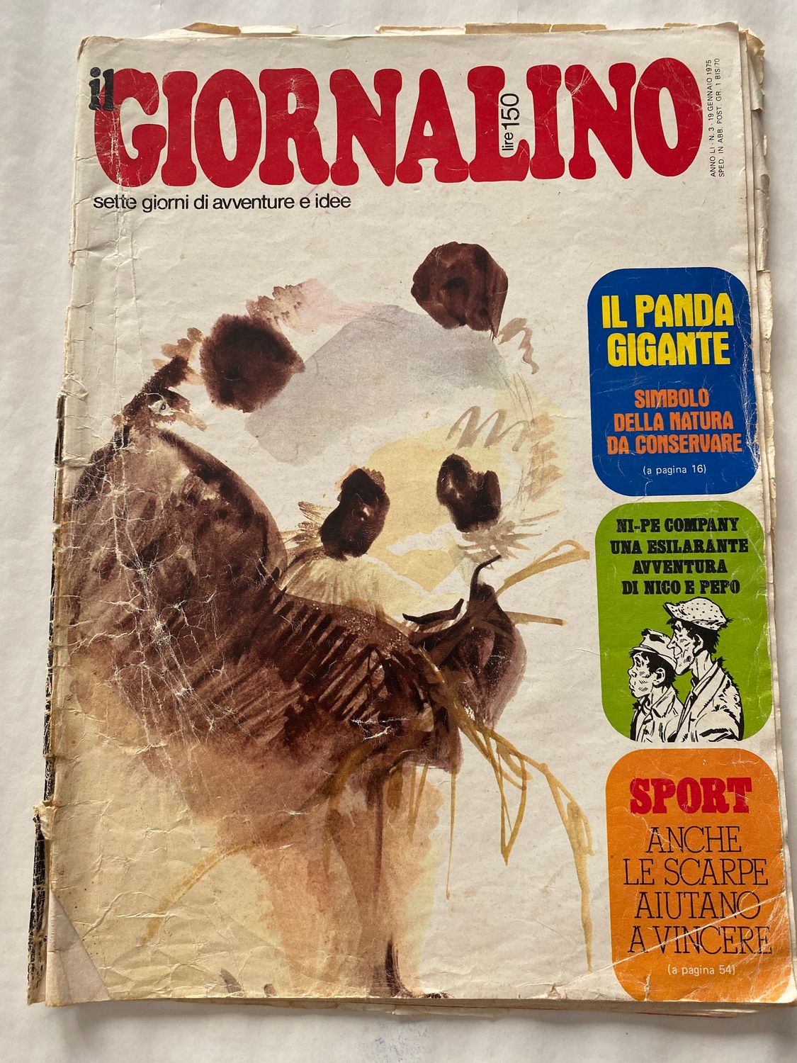 Il Giornalino anno LI N.33 anno 1975