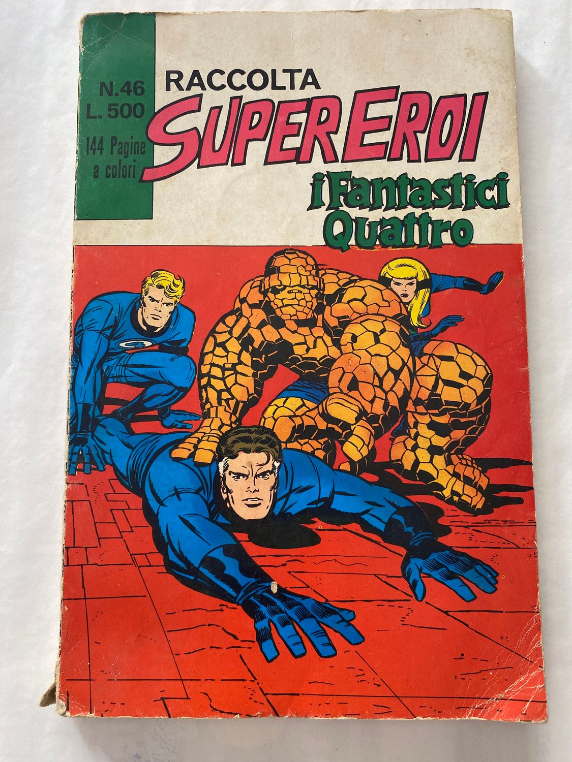 Raccolta Supereroi I Fantastici Quattro N.46 ed. Corno