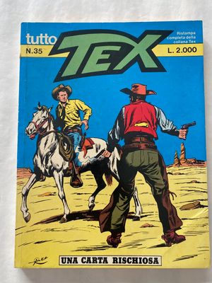 tutto tex n.35 - Una carta rischiosa tutto tex n.35 - Una carta rischiosa